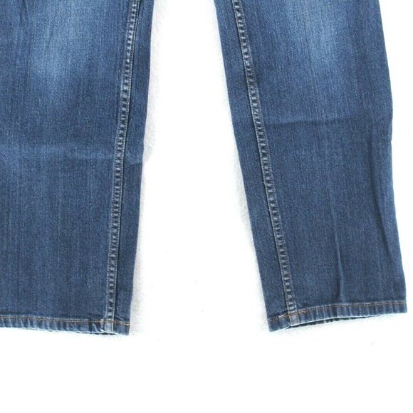 Liz Claiborne straight leg med wash mid rise jean Sz 6R - Picture 2 of 6